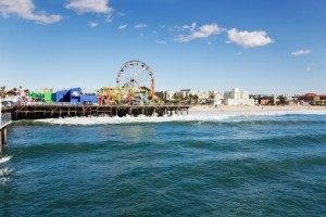 The beach is one of the many summer time activities while in Southern California