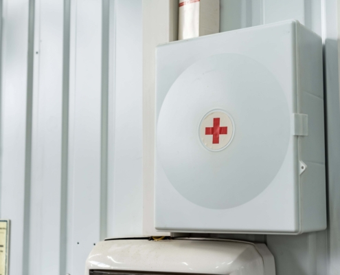first aid cabinet